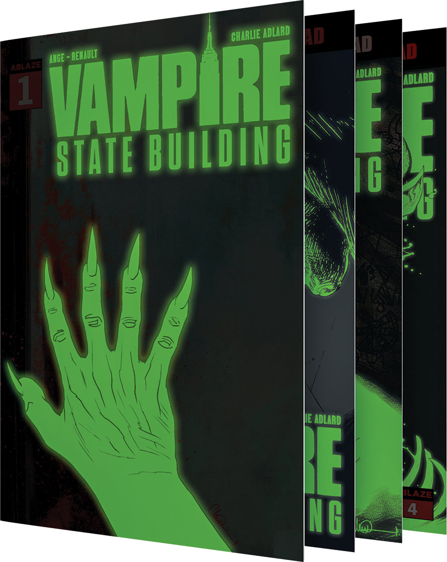 VAMPIRE STATE BUILDING GLOW-IN-THE-DARK VARIANT COVER PACK